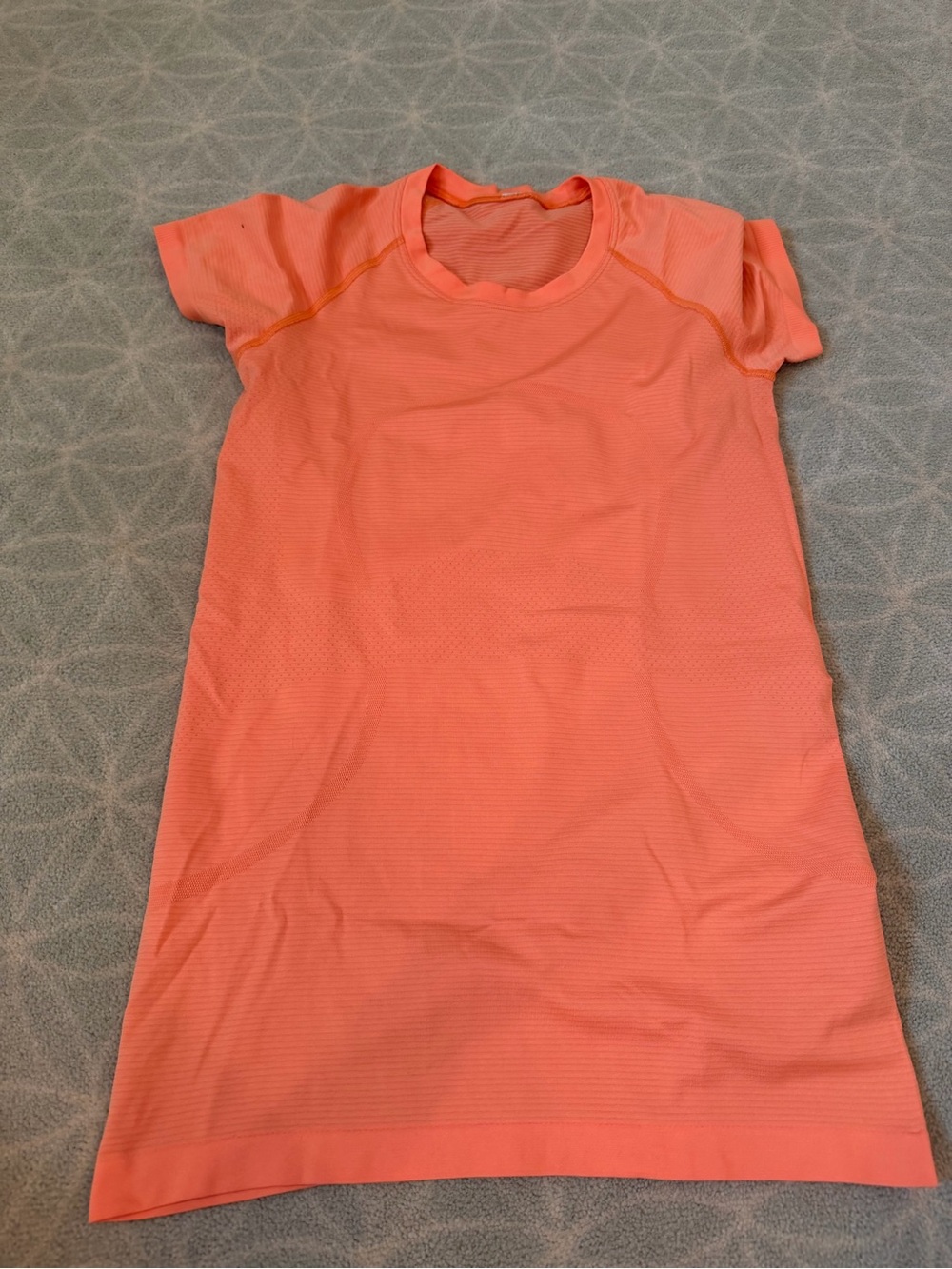Lululemon orange swiftly tech short sleeve
